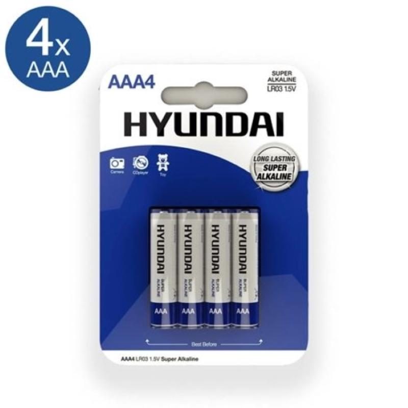 Hyundai AAA Batterien - 4 Stück