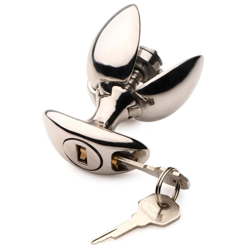 Master Series »Ass Vault« Analplug mit Schloss