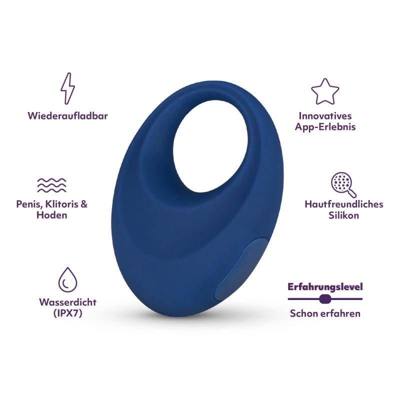 AMORELIE Joy »Grow« App-gesteuerter Penisring