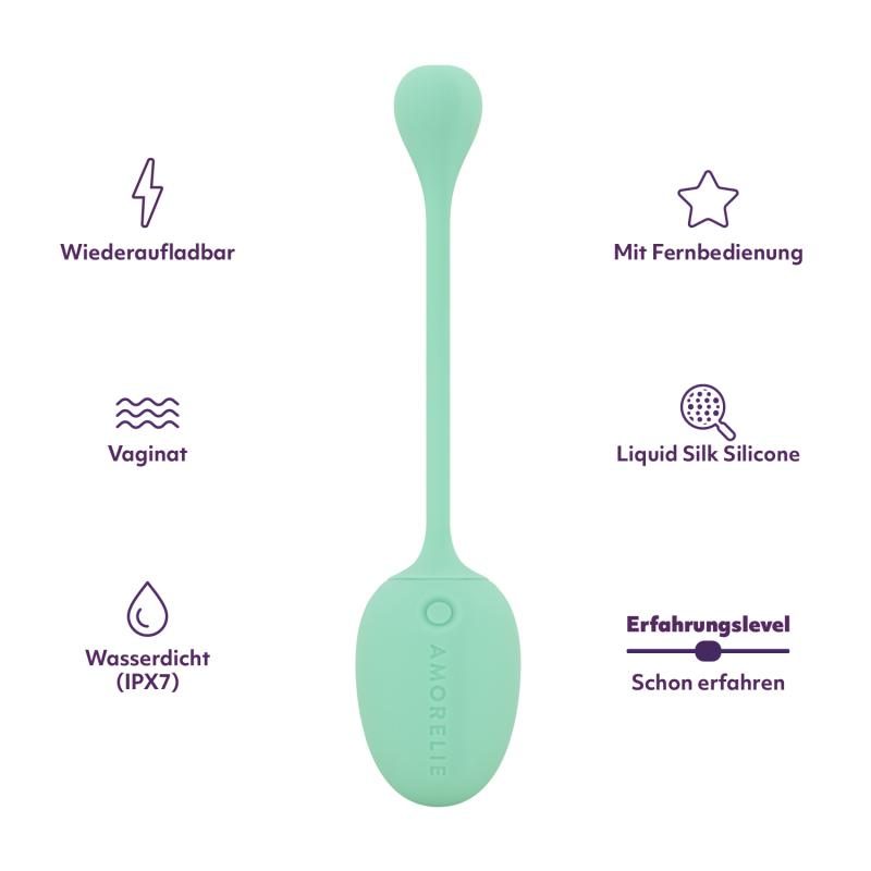 AMORELIE Originals »Oh to Go 2.0« Vibro-Ei mit Fernbedienung