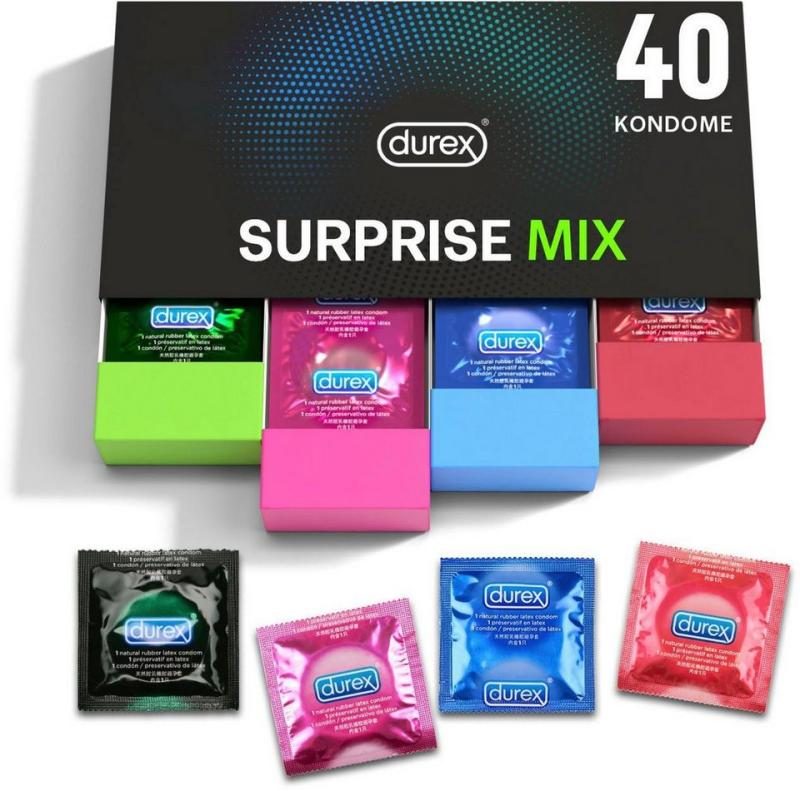 Durex »Surprise Me« Kondombox ? 40 Stück