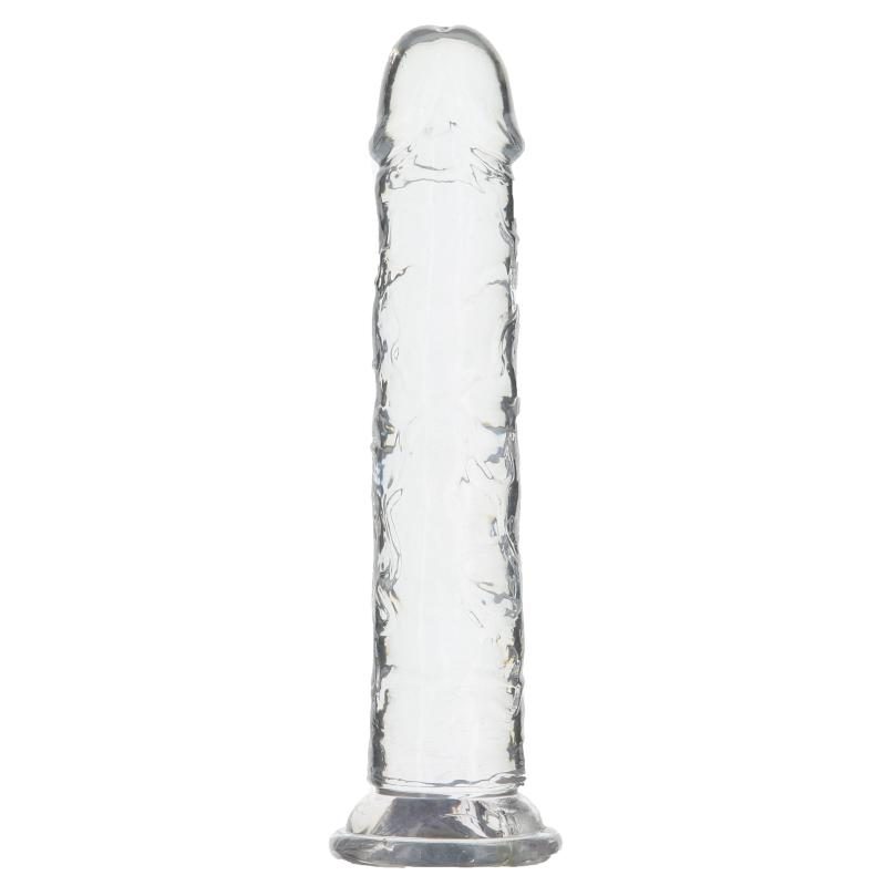 Crystal Addition - Transparenter Realistischer Dildo - 20 cm