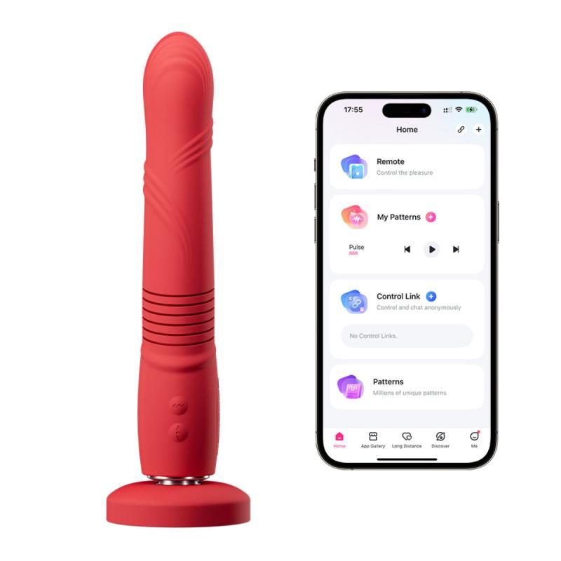 Lovense »Gravity« App-gesteuerter Vibrator mit Stoßfunktion