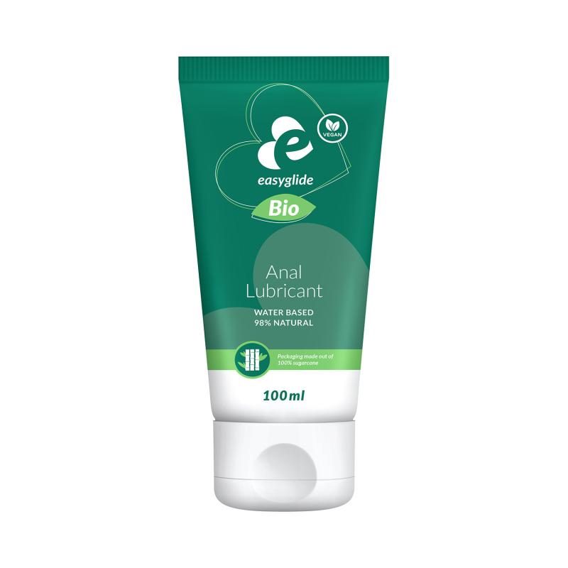 EasyGlide - Bio & Natural Wasserbasiertes Gleitmittel Anal - 100 ml