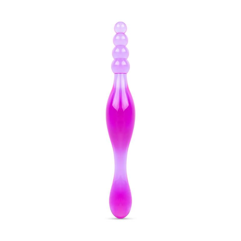 Galaxy Analkugeln und Plug - Lila