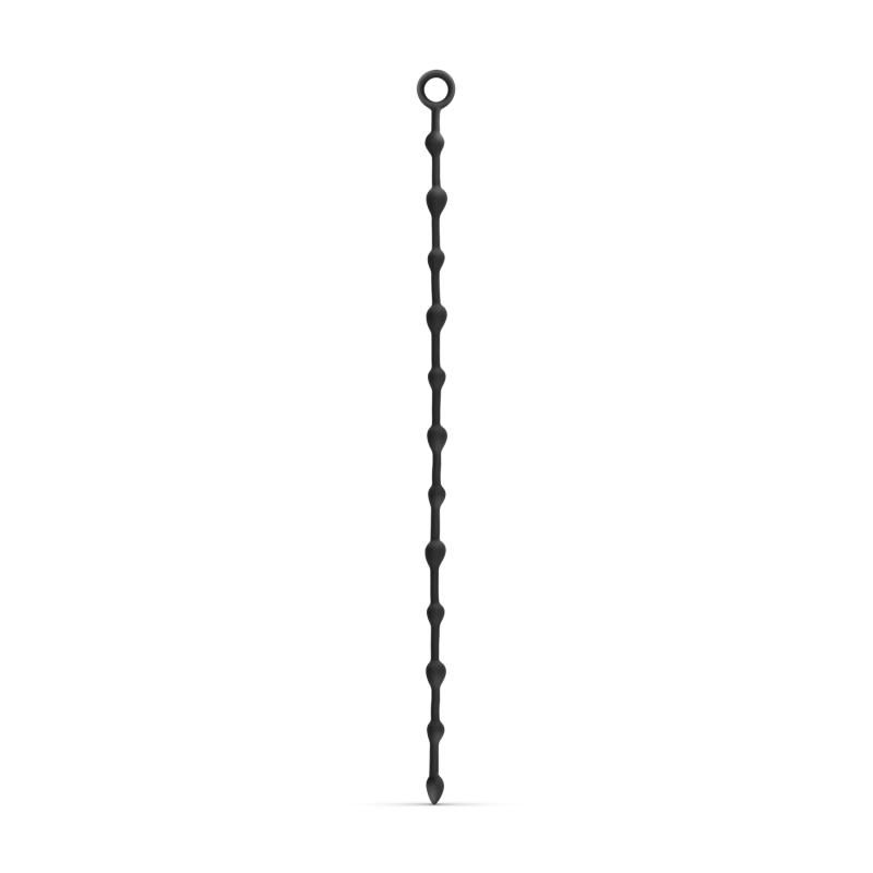Lange Analkette 105 cm - Schwarz