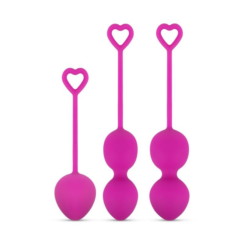 Gewichtetes Kegelball-Set ? Fuchsia
