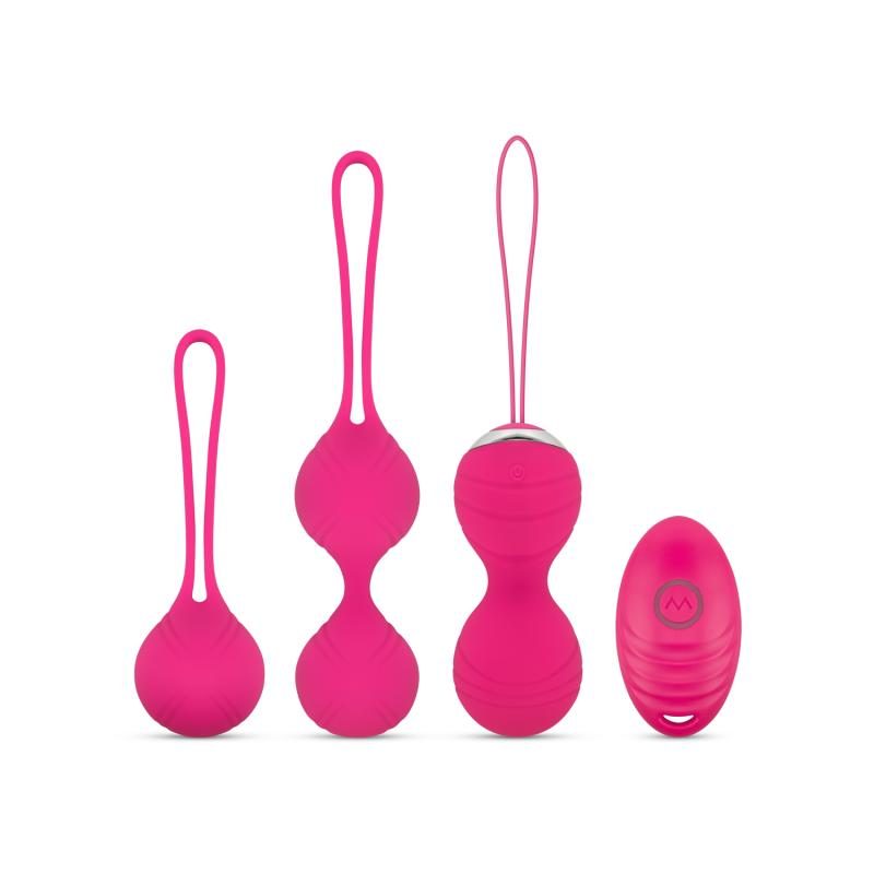Kegelball-Set mit Fernbedienung - Rosa