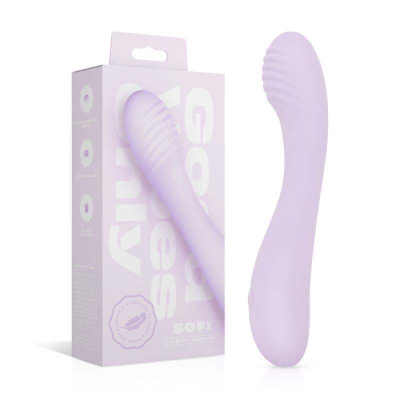 Good Vibes Only - G-Punkt-Vibrator - Weiches Silikon - Lila