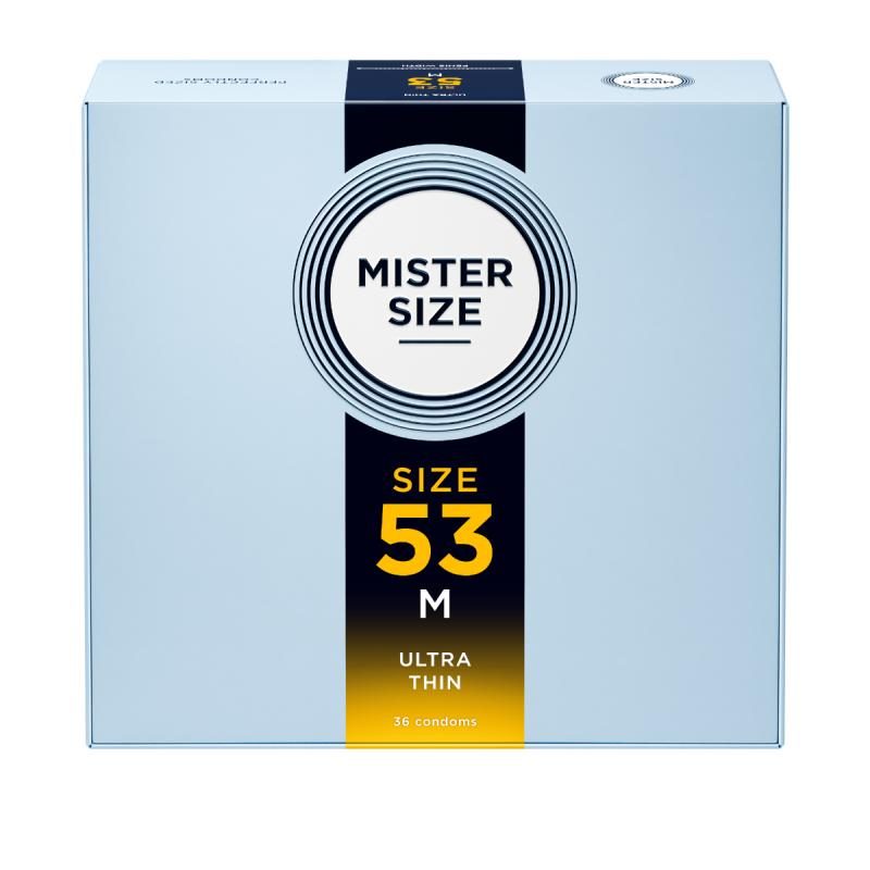 MISTER.SIZE - M Ultra Dünne Kondome - 36 Stück