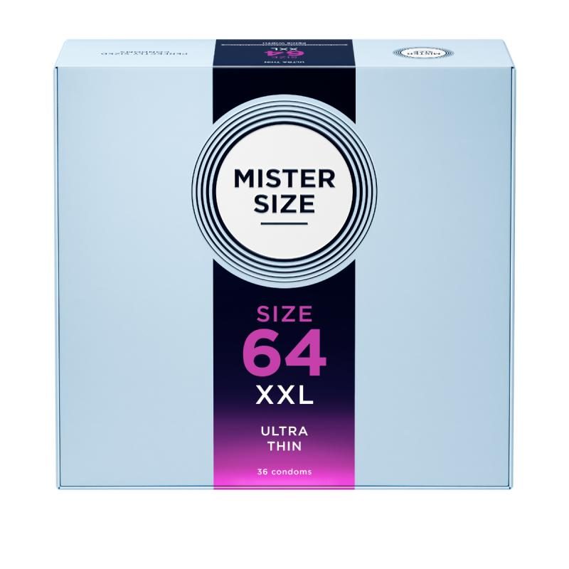MISTER.SIZE - XXL Ultra Dünne Kondome - 36 Stück