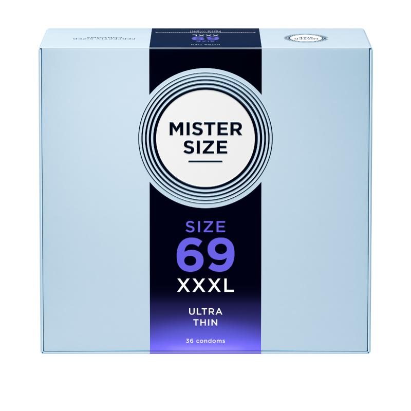 MISTER.SIZE - XXXL Ultra Dünne Kondome - 36 Stück