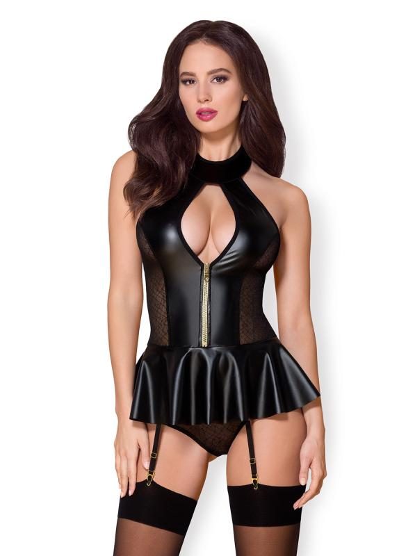 Obsessive ? 859-COR-1 Korsett & String ? Schwarz