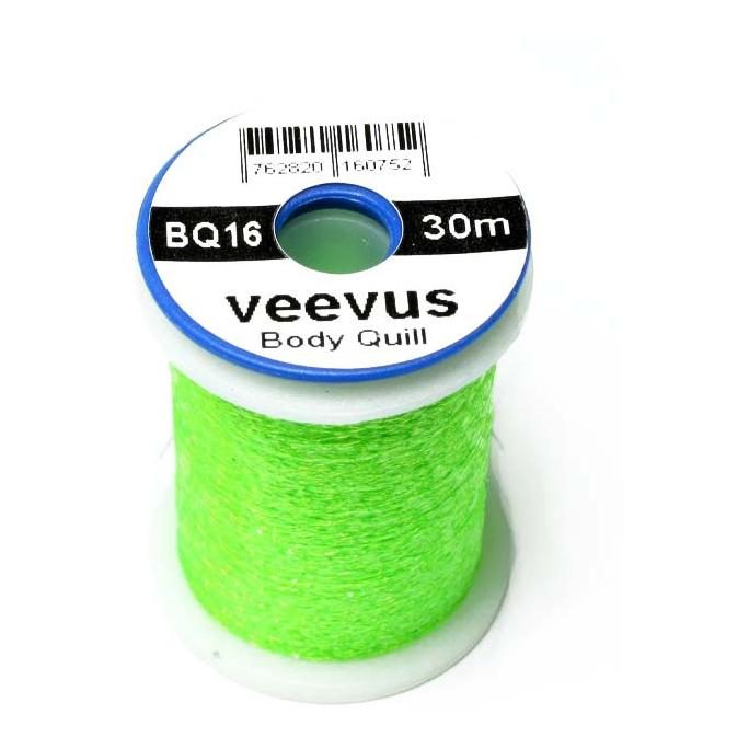 Veevus Body Quill - Fluo Chartreuse - Körpermaterial