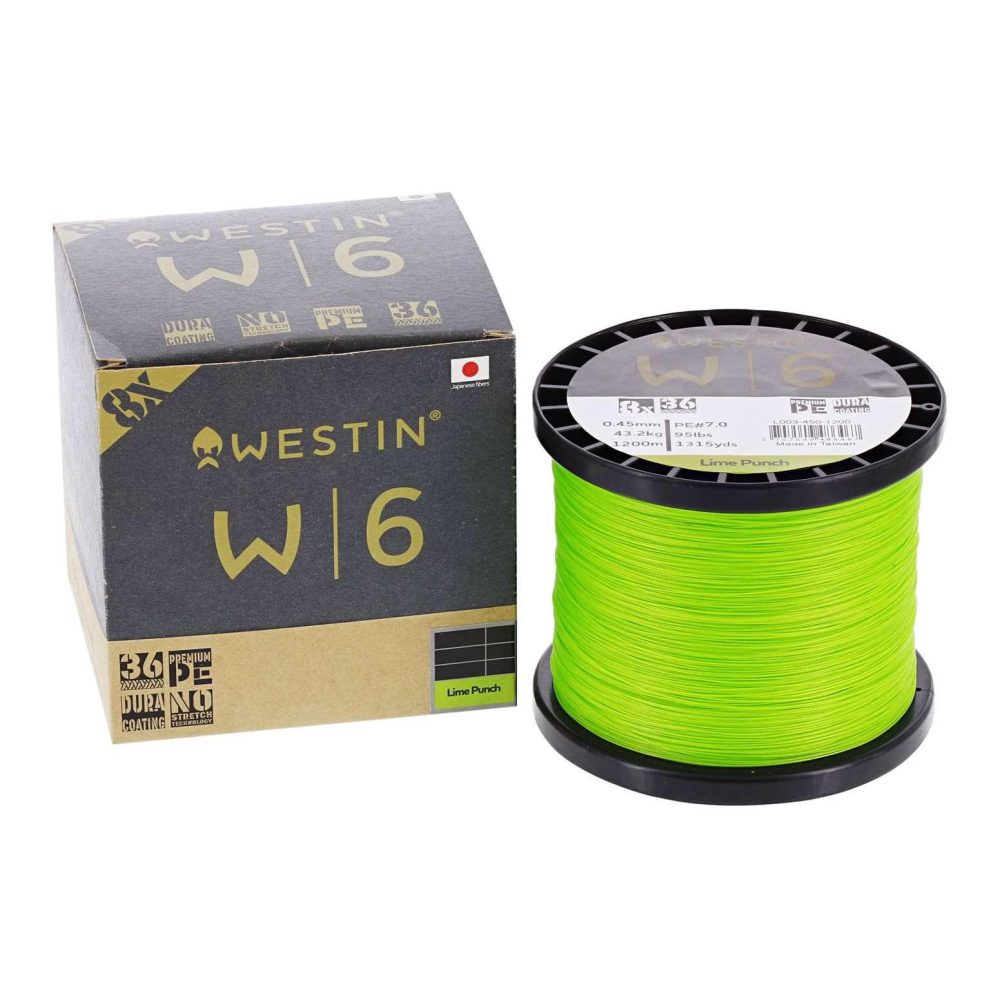 Westin W6 8 Braid Lime Punch Meterware - Meterpreis