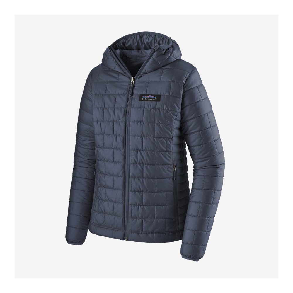 Patagonia W's Nano Puff Fitz Roy Trout Hoody - Jacke