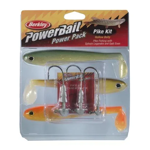 Berkley Powerbait Pike Hollow Belly Kit - Gummiköder
