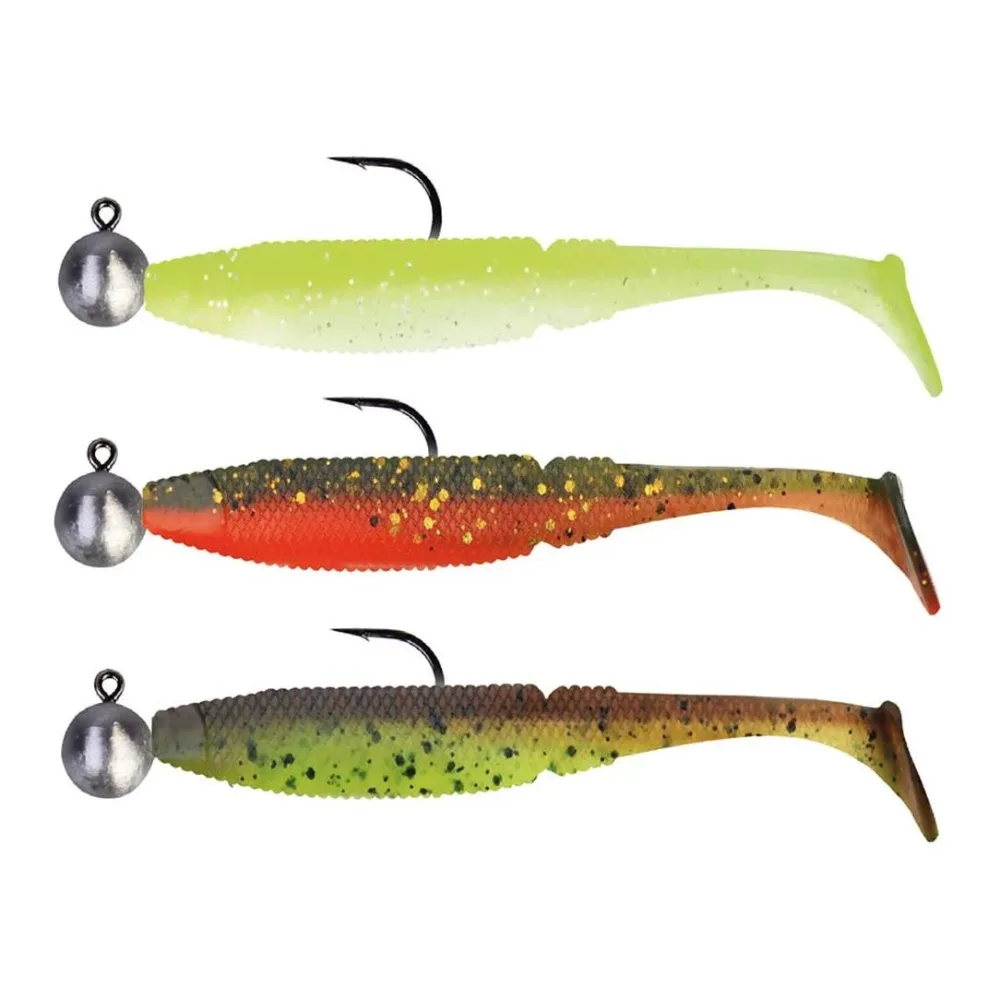 Stucki Fishing Red Eye Combo - Gummifisch montiert