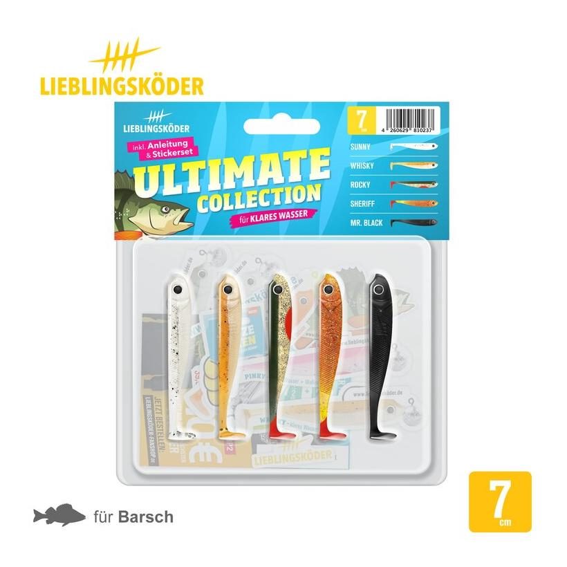 Lieblingsköder Ultimate Collection klares Wasser - Gummiköder-Set
