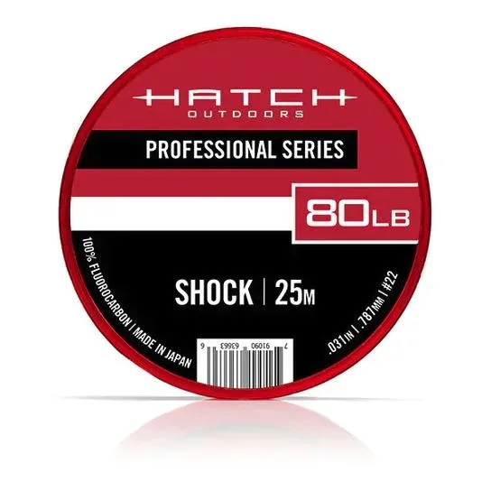 Hatch Professional Series Fluorocarbon Shock Tippet 25m - Vorfachmaterial