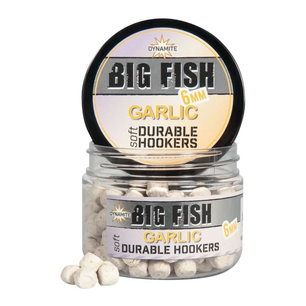 Dynamite Baits Big Fish River Garlic Pellets - Hakenköder