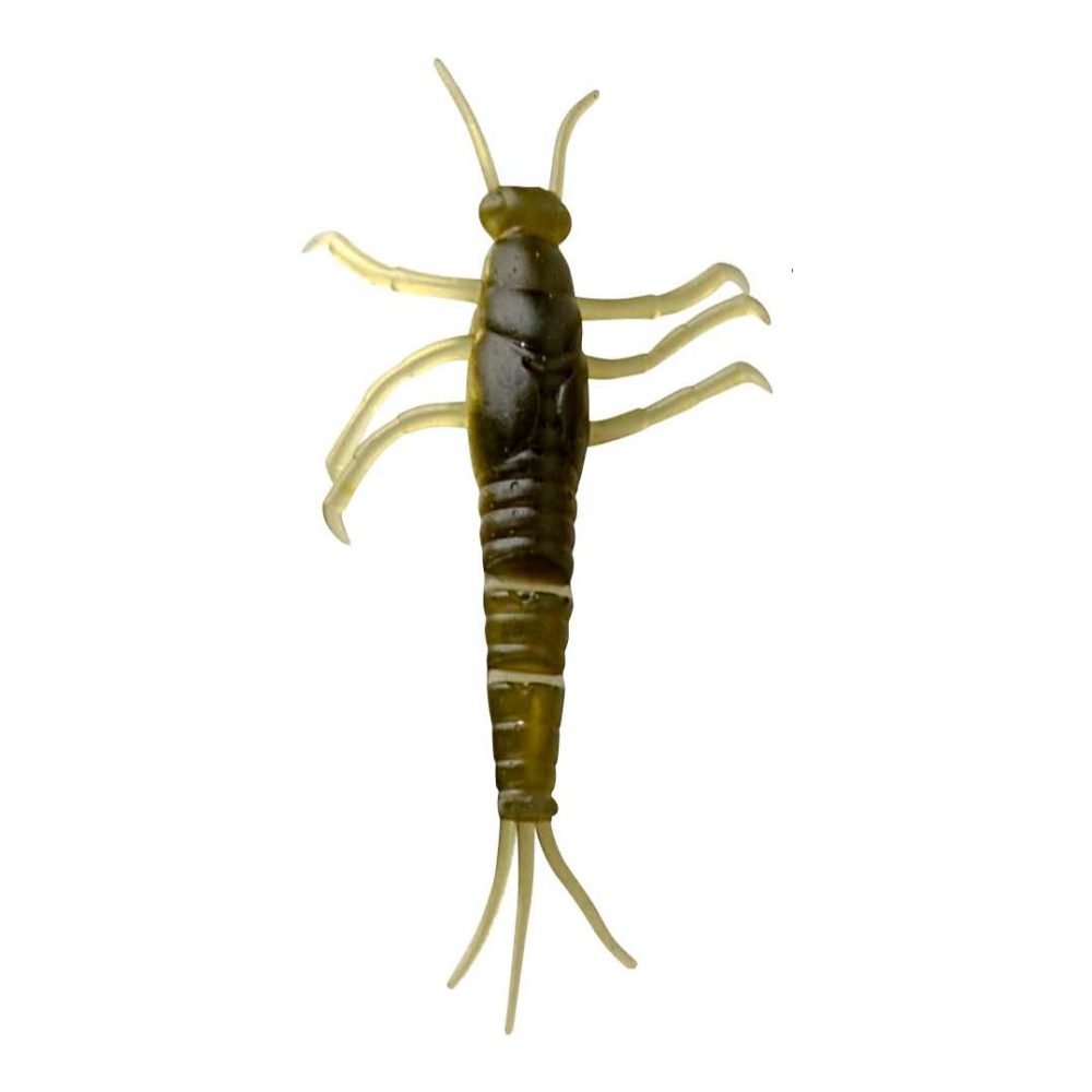 Savage Gear 3D Mayfly 50 Loose Body Green - Gummiköder