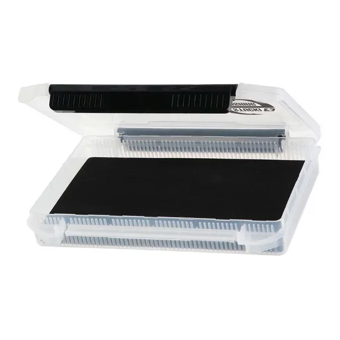 Stucki Fishing Tackle Box mit EVA Einlage, 20.5cm x 15.5cm x 3.5cm