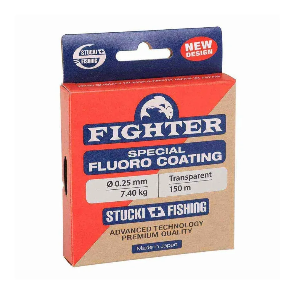 Stucki Fishing Fighter Fluoro Coating Line - 150m