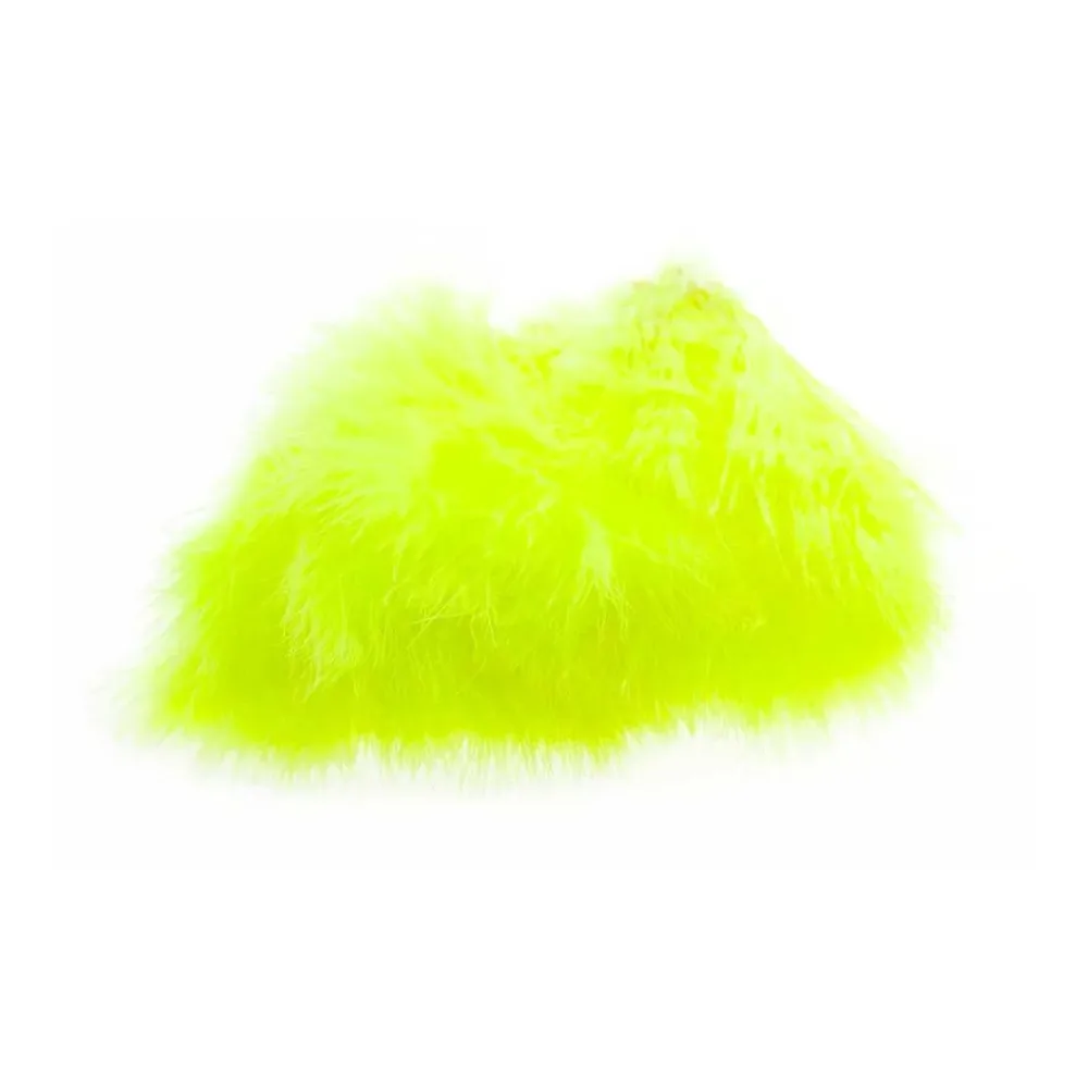 Wapsi Marabou Blood Quill - Fl. Yellow