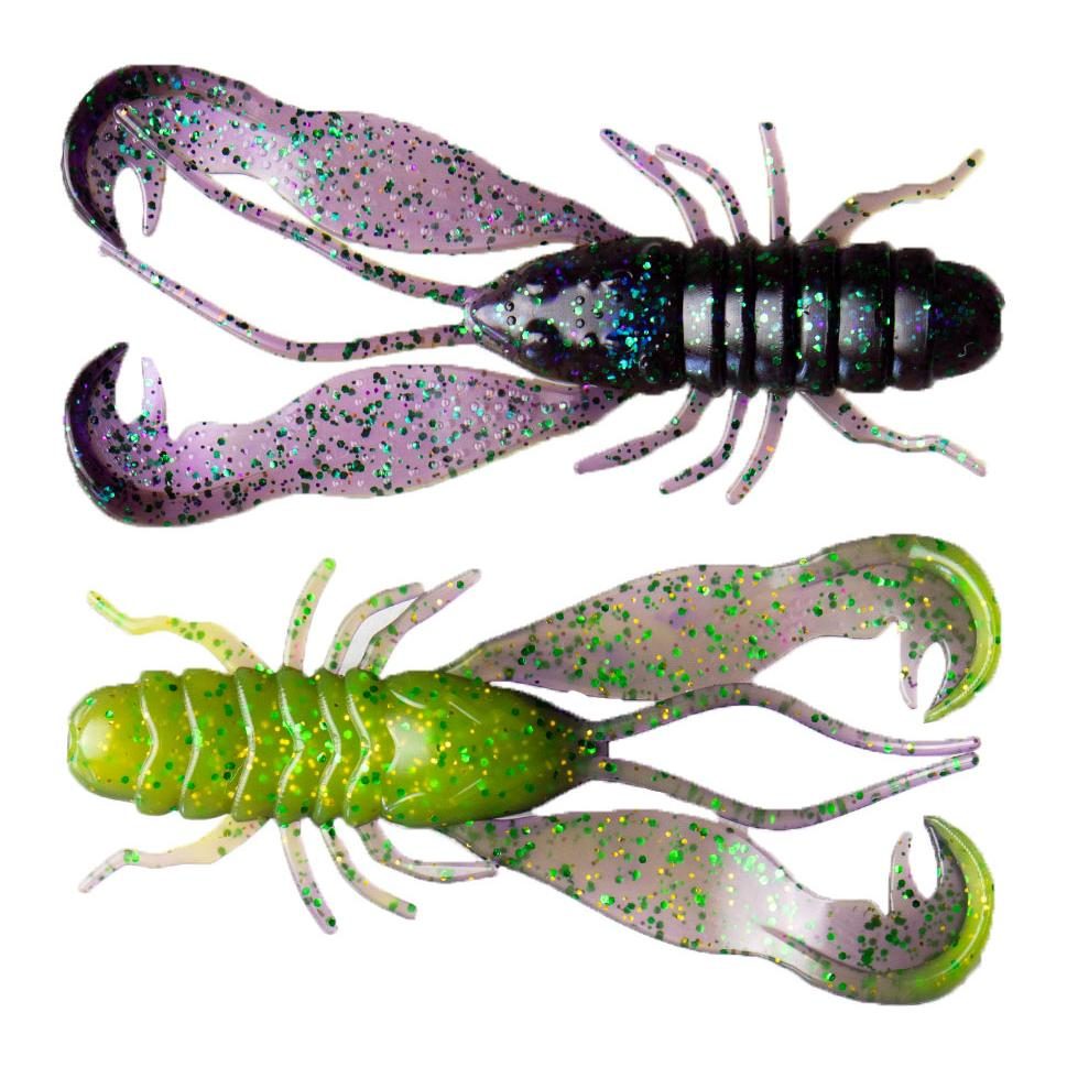 LMAB Finesse Filet Craw Purple Rave - Gummiköder