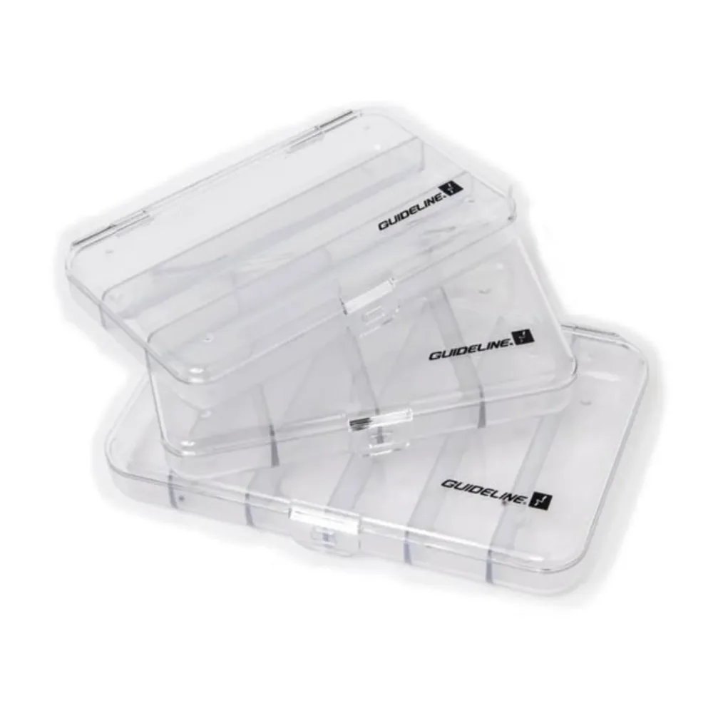 Guideline Slim Tube Large Fly Box 4 Compartment - Fliegenbox