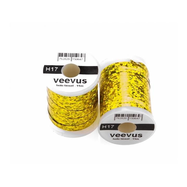 Veevus Holographic Tinsel - Yellow