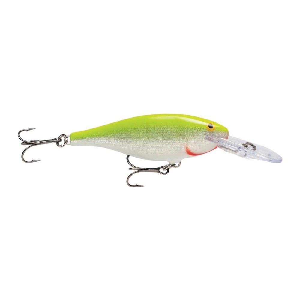Rapala Shad Rap Silver Fluorescent Chartreuse - Wobbler