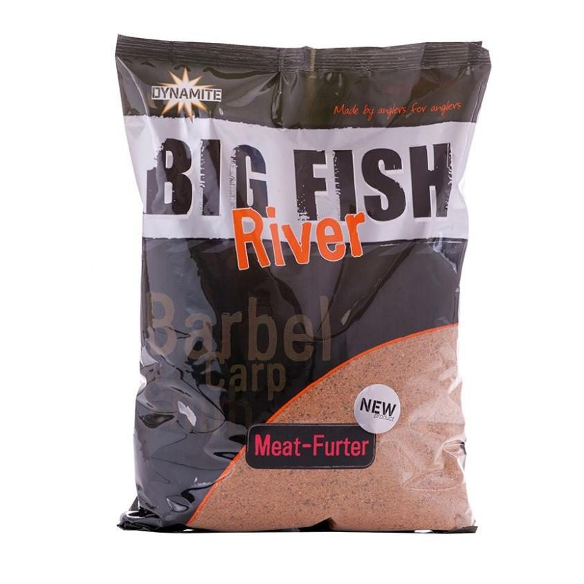 Dynamite Baits Big Fish River Ground Bait Meat-Furter - Futter