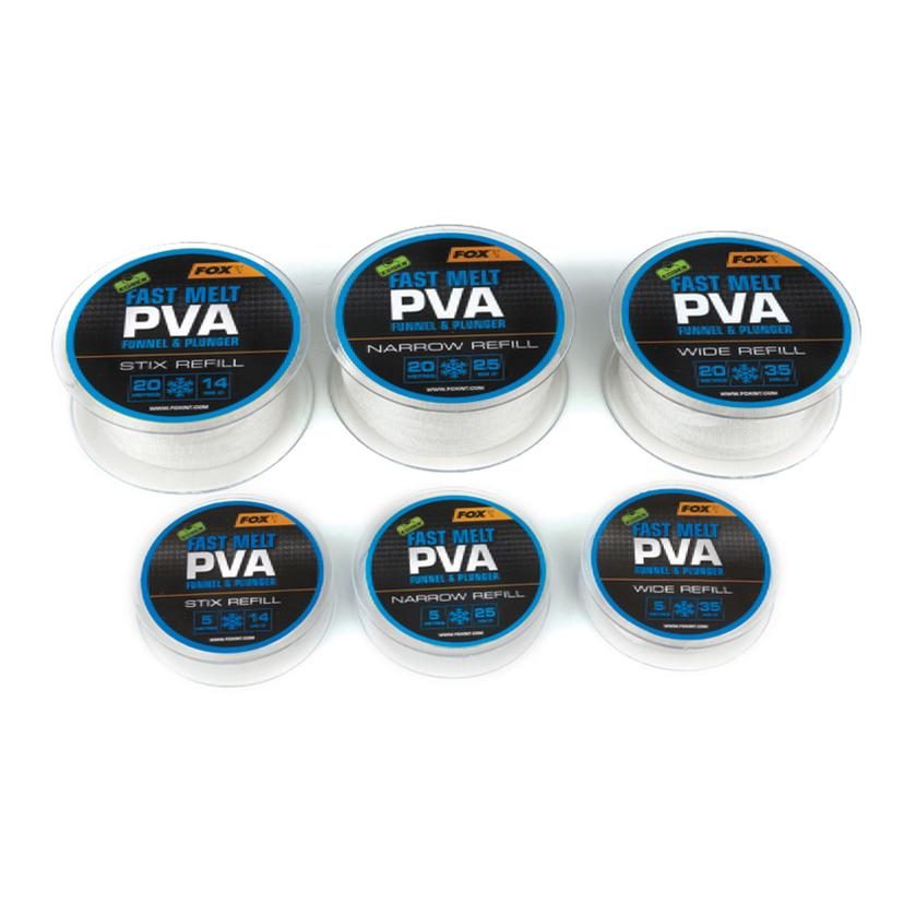 FOX Rage Edges 5m refill Fast Melt 25mm Narrow