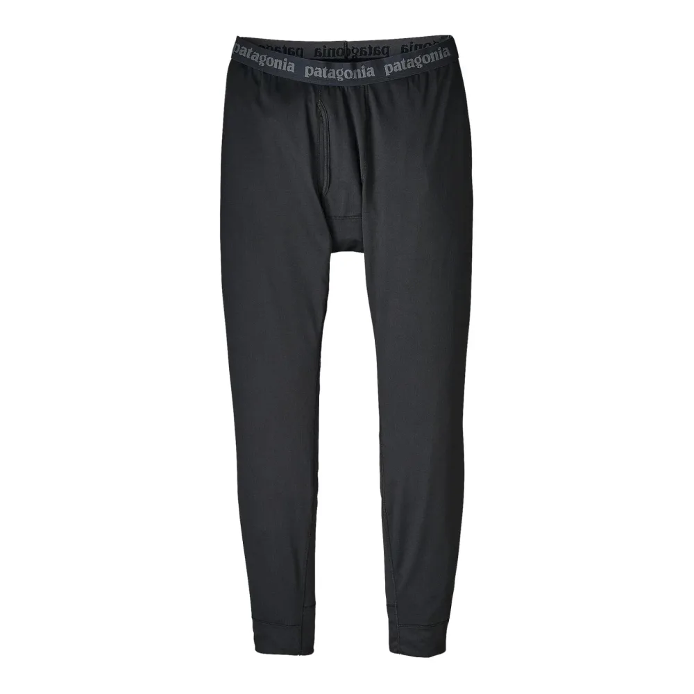 Patagonia M's Capilene Midweight Bottoms Black - Funktionsunterwäsche