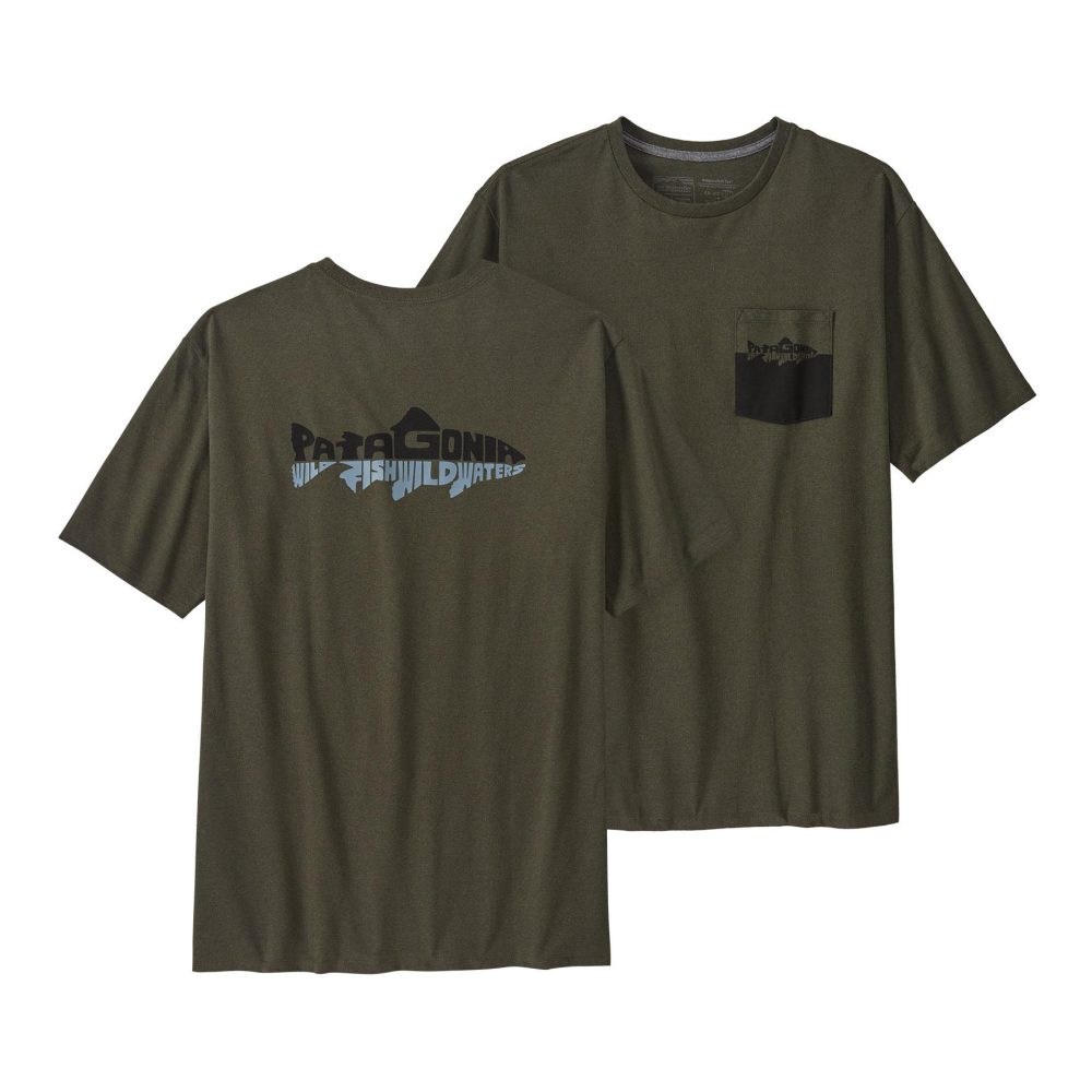 Patagonia M's Wild Waterline Pocket Responsibili-Tee - T-shirt