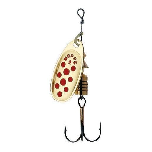 Mepps Comet gold/rot - Spinner