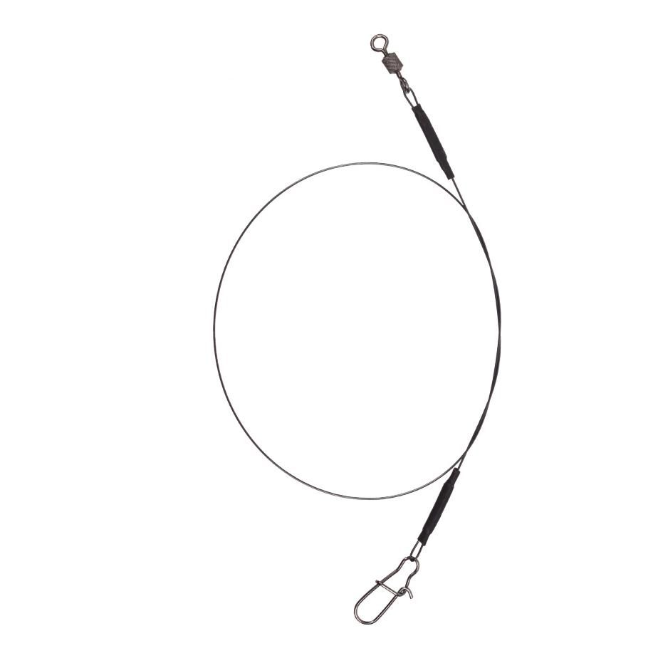 Stucki Fishing Titanium Wire 1x1 30cm 2Stk. - Titanium-Vorfach