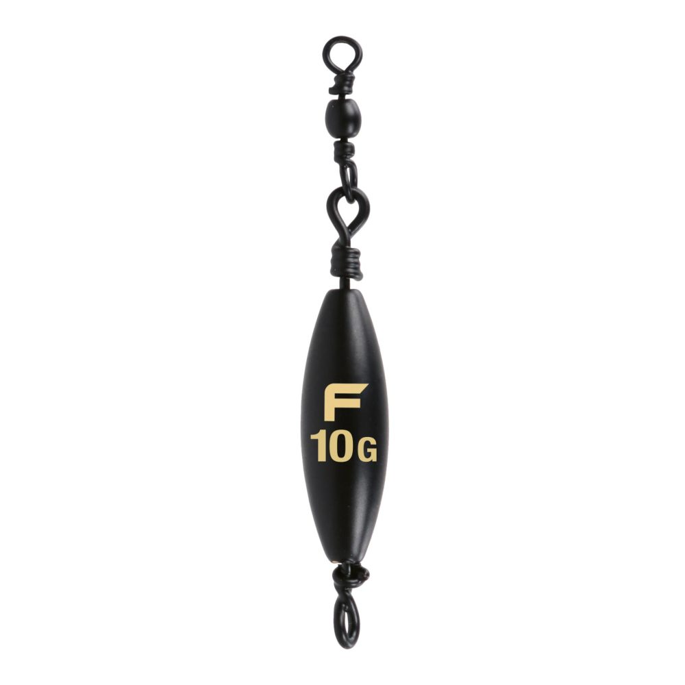 Stucki Fishing Laufblei montiert aus Messing mit Loop und Swivel