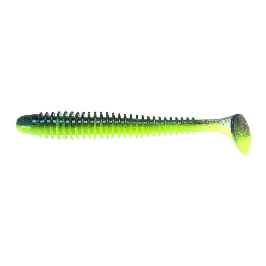 Keitech Swing Impact Chartreuse Thunder - Gummiköder