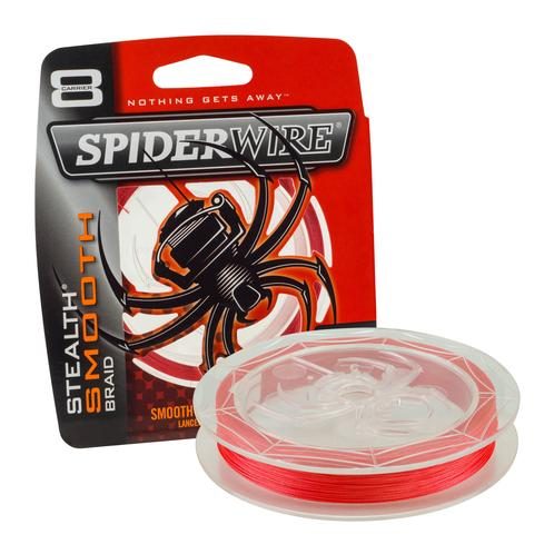 Spiderwire Stealth Smooth 8 Red - Meterpreis