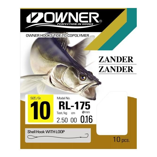 Owner RL-607 Zanderhaken - mit Widerhaken
