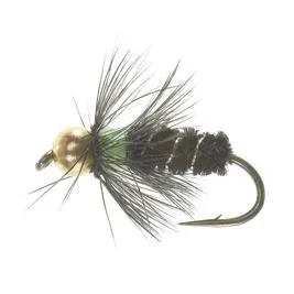 Unique Flies Bead Head Black Devil - Nymphe