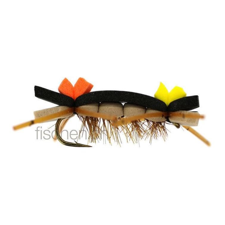 Umpqua Chernobyl Ant Schwarz/Beige - Trockenfliege