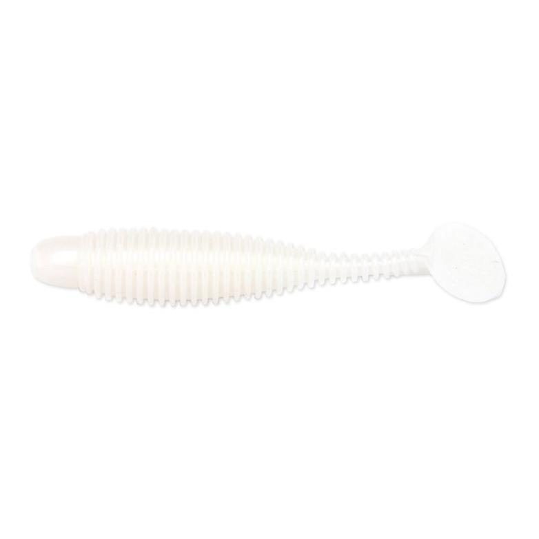 Lunker City Grubster White Satin - Gummiköder