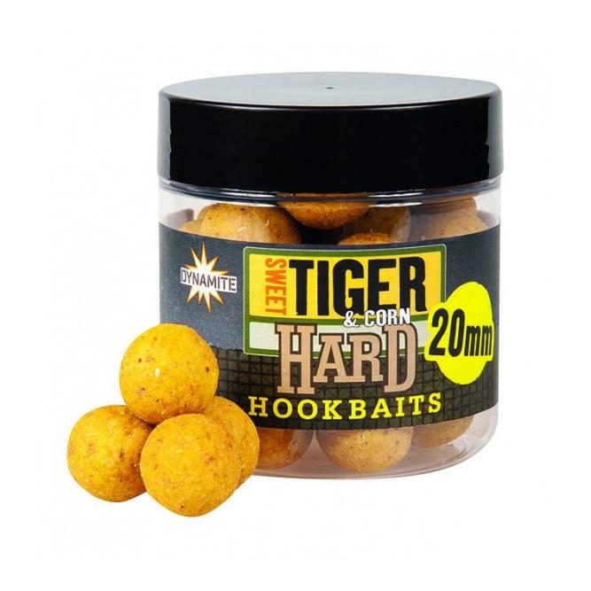 Dynamite Baits Sweet Tiger & Corn Hard Hookbaits - Boilies