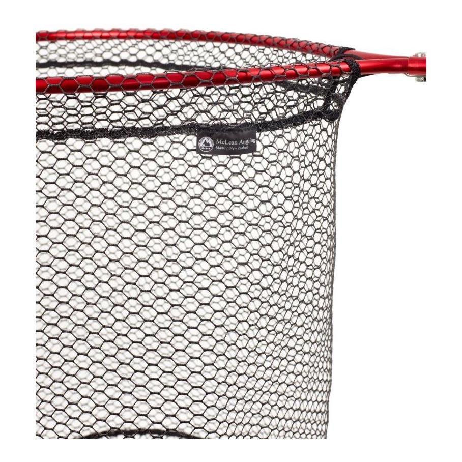McLean Angling Short Handle Rubber WeighNet M - Watfeumer inkl. Waage