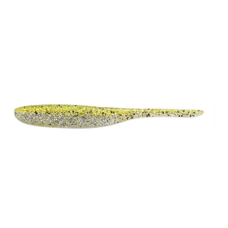 Keitech Shad Impact Chartreuse Ice Shad - Gummiköder
