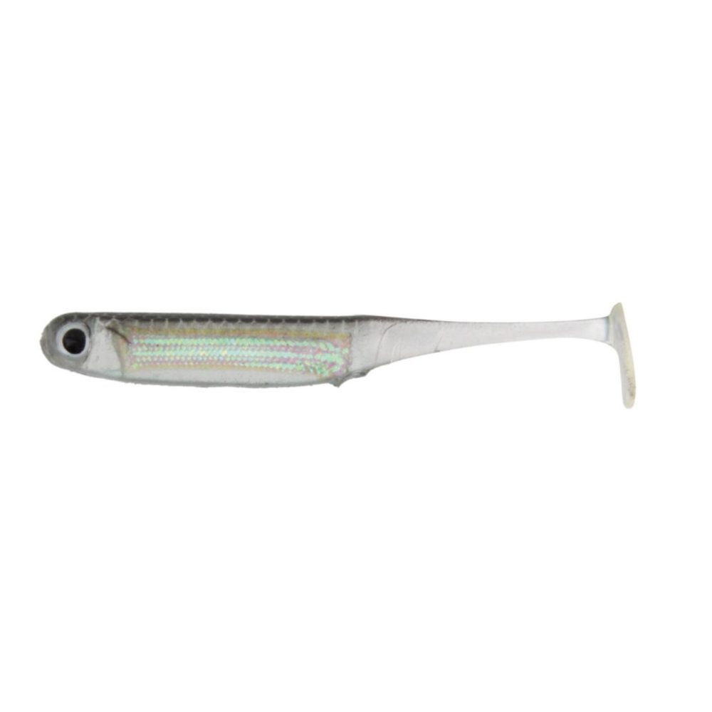 Stucki Fishing Fanatics Poison Tail Silver/Grey - Gummiköder